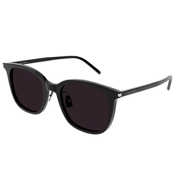 NWT - Saint Laurent - SL 489K - Shiny Black/Black - Picture 1 of 4
